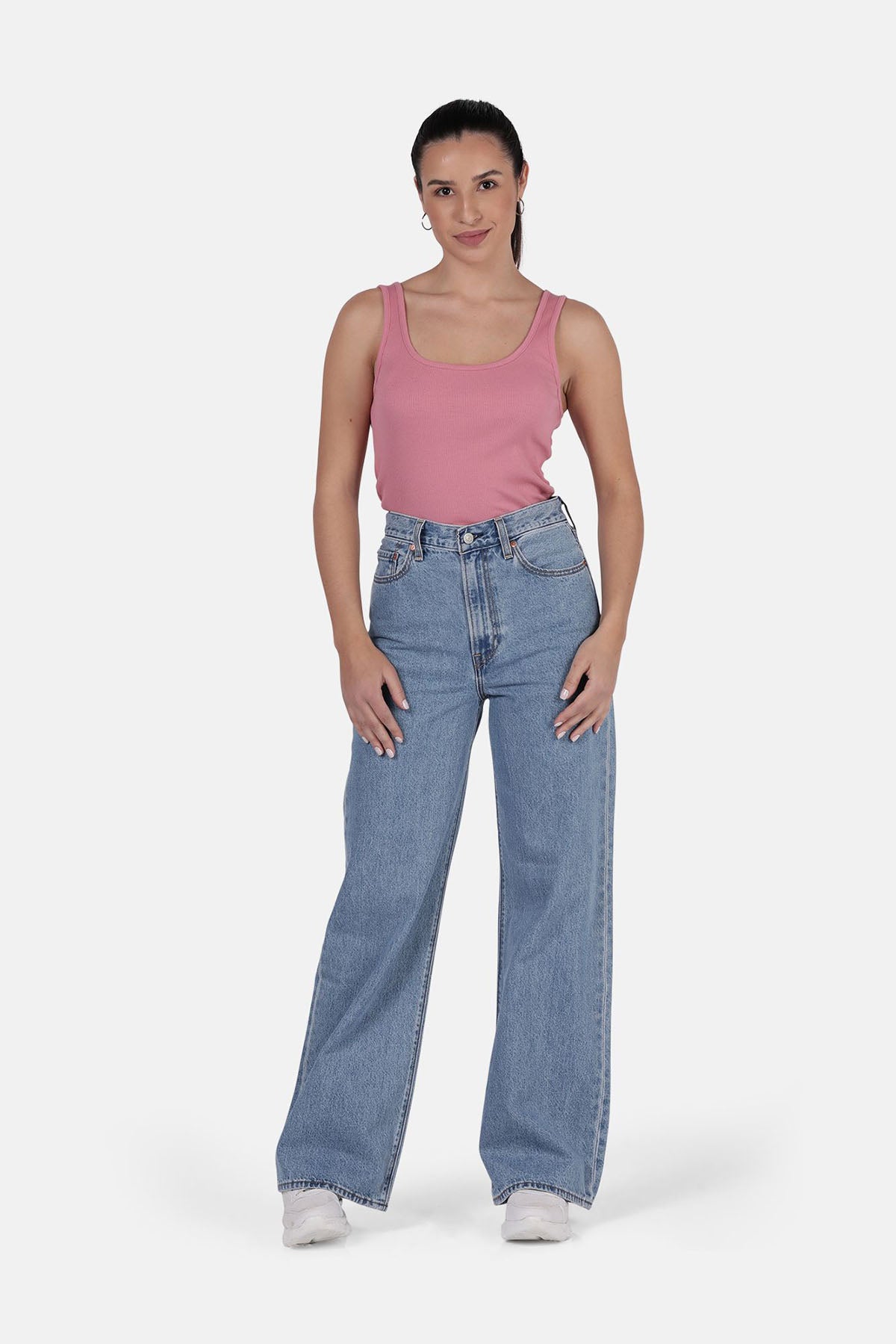 Levis RIBCAGE WIDE LEG H223 Blue - FAR AND WIDE