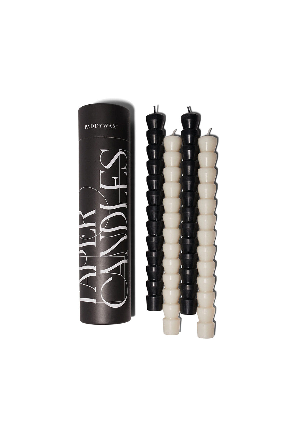 Paddywax - Taper Set - Black/White