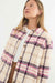 Marine Layer - Bailey Shirt Jacket - Warm Plaid - Top Detail