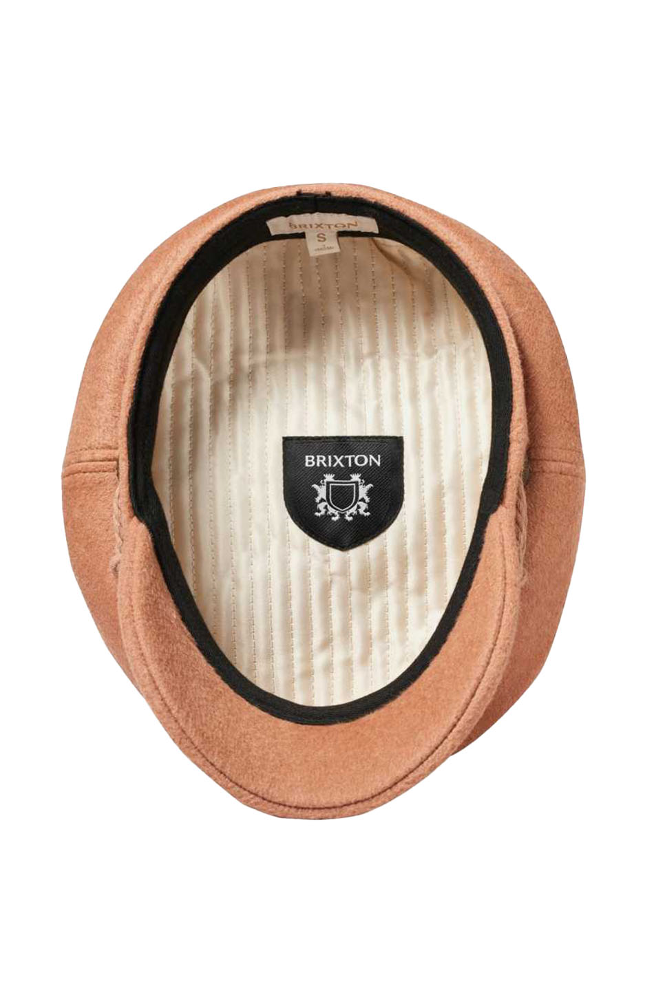 Brixton - Fiddler Cap - Rose Gold - Inside