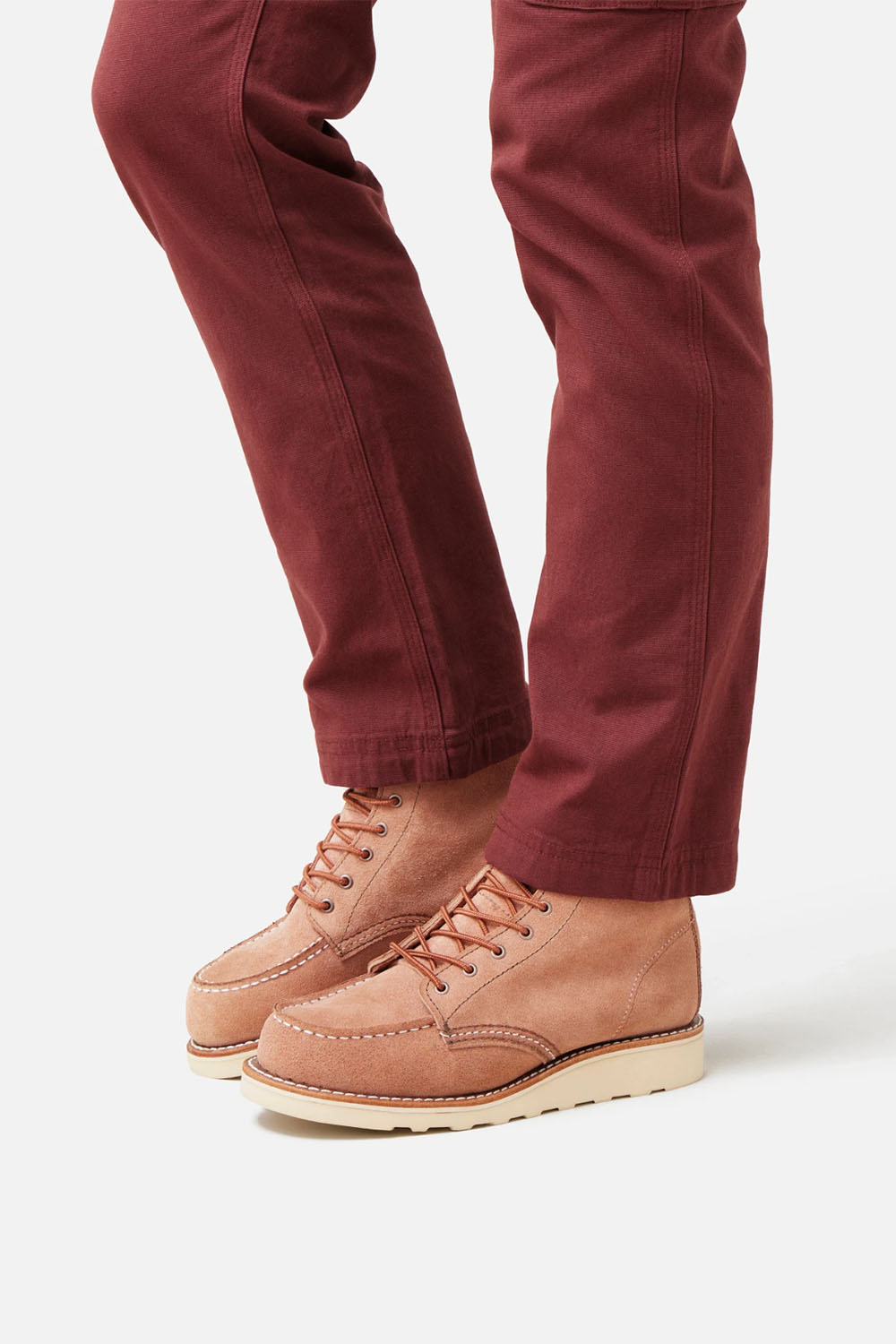 6 inch MOC TOE - DUSTY ROSE ABILENE — EVRGREEN Clothing