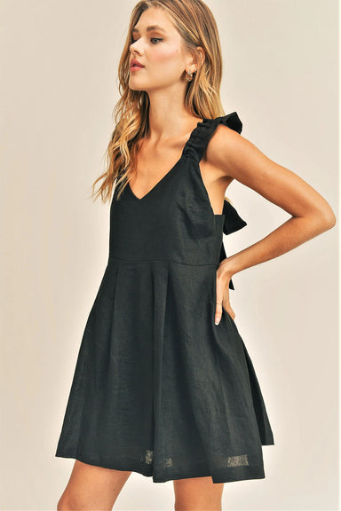 Reset by Jane - Carla Dress - Black - Side