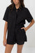 Rhythm - Classic Lounge Shirt - Black - Front