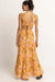 Rhythm - Mahana Floral Maxi Dress - Yellow - Back