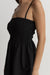 Rhythm - Classic Shirred Mini Dress - Black - Detail