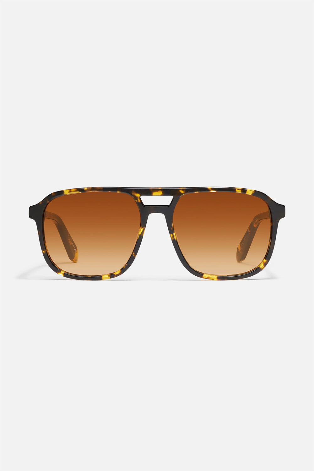 Quay - On the Fly - Shiny Yellow Tort/Orange Gradient - Front