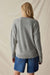 Richer Poorer - Felicity Lightweight Sweater - Heather Grey - Back