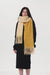 Accity - Two Color Mohair Scarf - Yellow