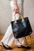 Able - Abera Backpack - Black/Cognac - Model