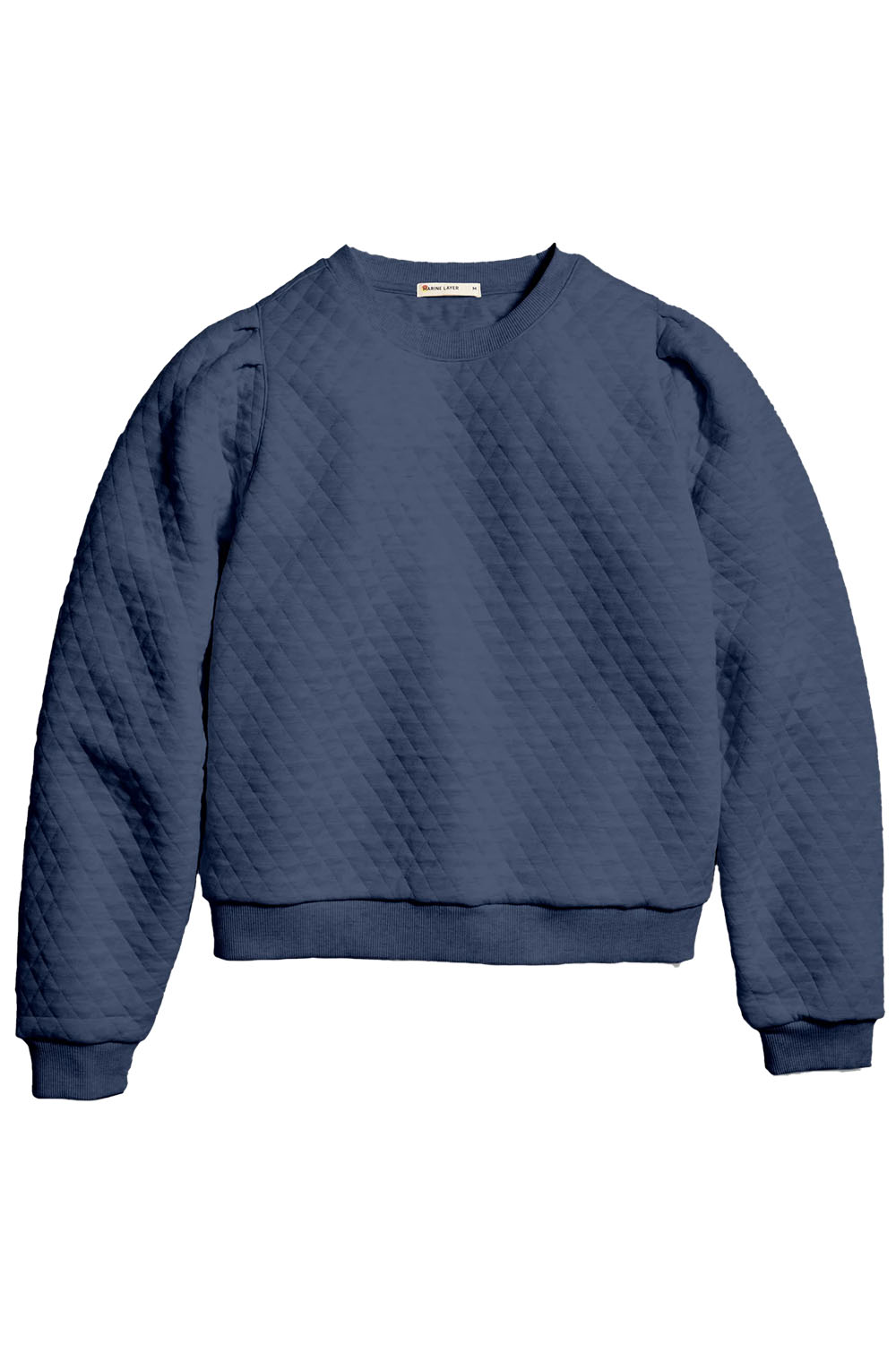 Marine Layer - Corbet Puff Sleeve - Navy Heather