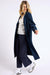 Sage the Label - Valerie Long Blazer - Indigo - Side