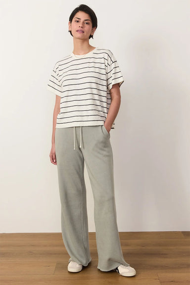 Marine Layer - Cloud 9 Wide Leg Sweatpant - Shadow