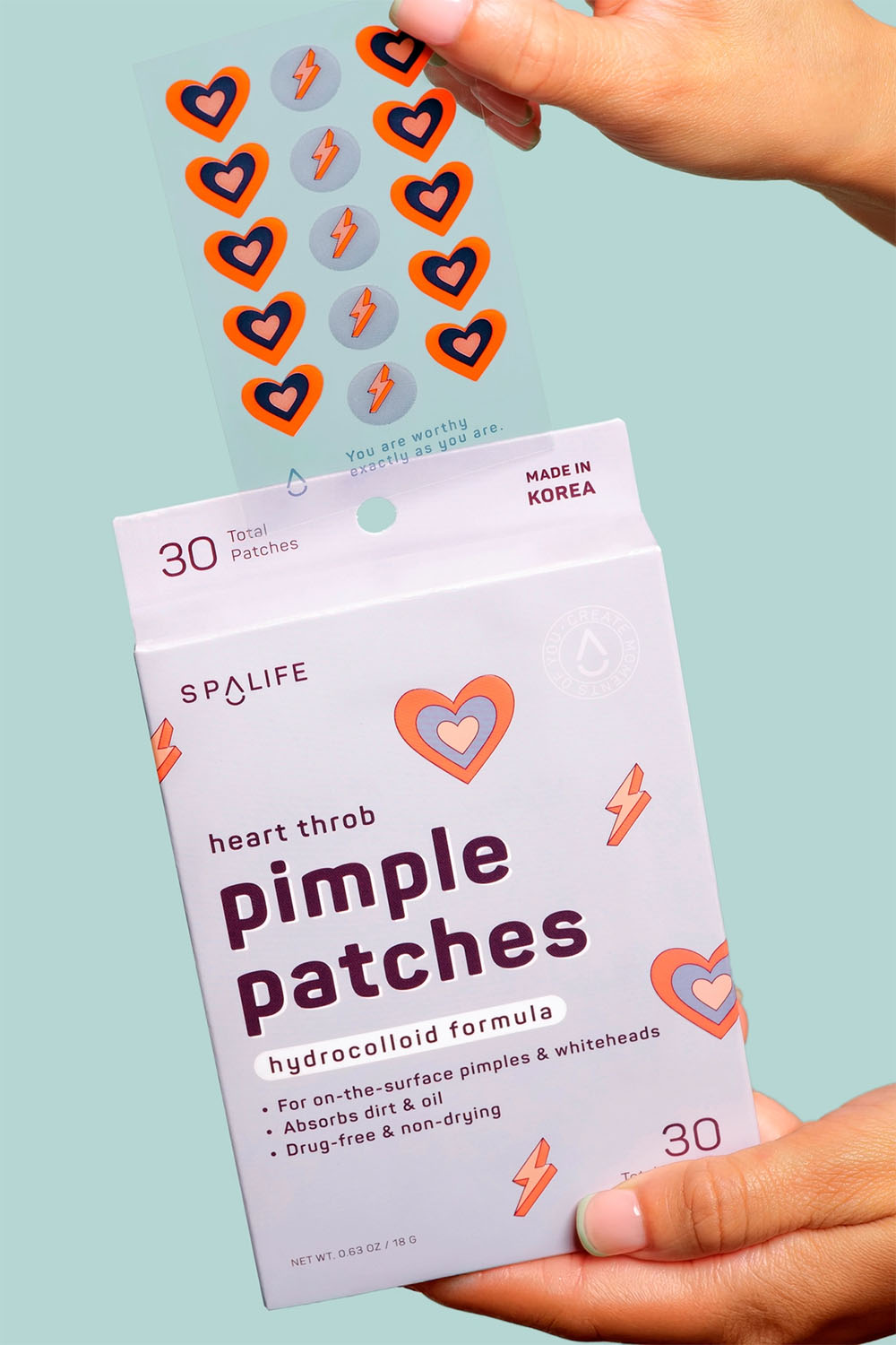 SpaLife - Heart Throb Pimple Patches