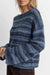 Rhythm - Baklava Knit - Navy Stripe - Detail