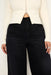 Good American - Good Waist Palazzo Jeans - Black - Front Detail