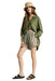 Brixton - Mykonos Stripe Boxer Short - Military Olive