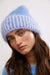 Free People - Forever Fuzzy Beanie - Periwinkle - Model