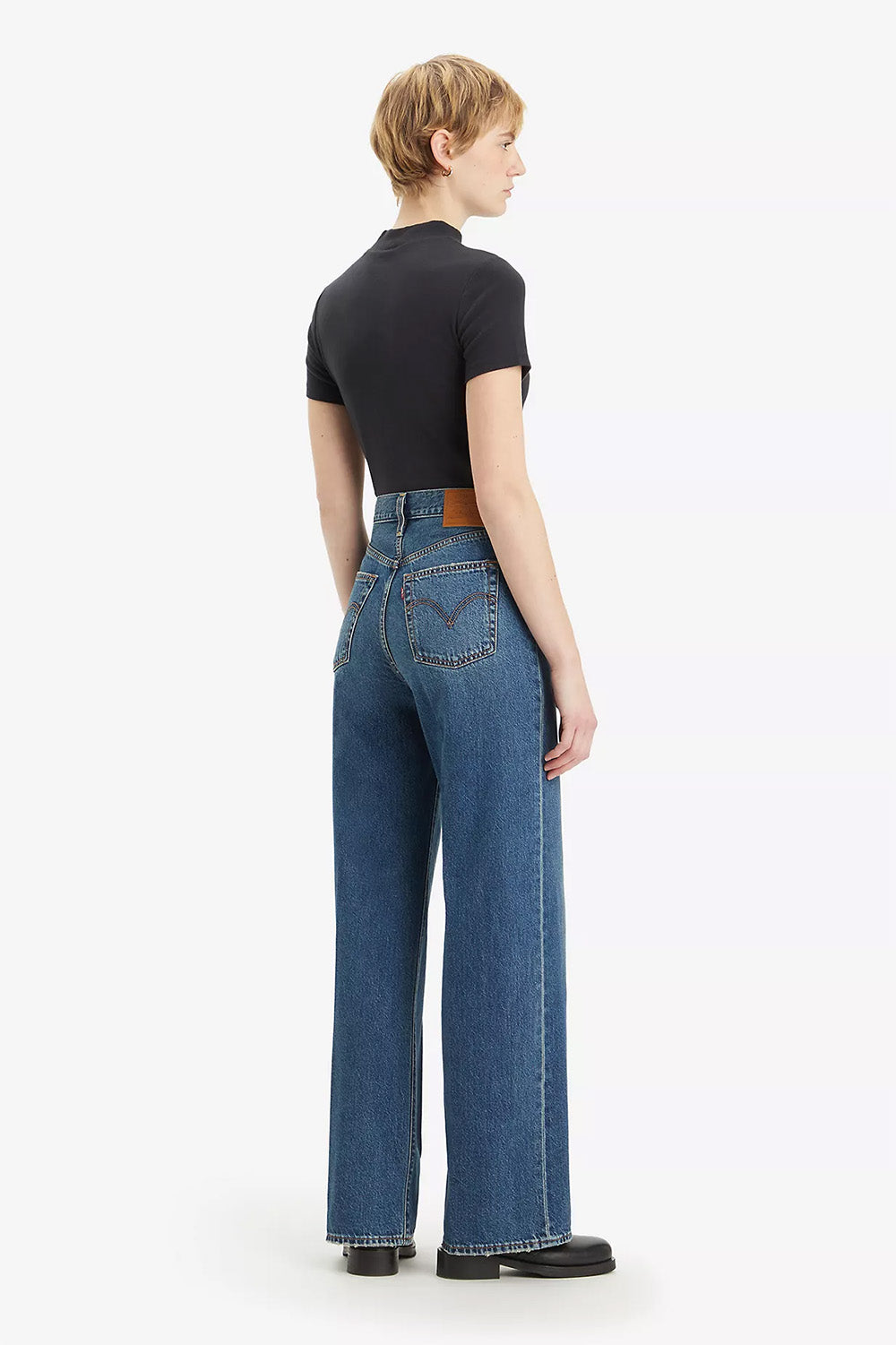 Levis - Ribcage Wide Leg - Polar Perimiter - Back