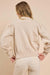 Sadie & Sage - Pretty Daisy Cardigan - Cream - Back