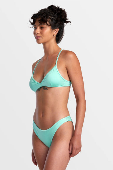 RVCA - Solid Shimmer Medium French - Ice Green - Side