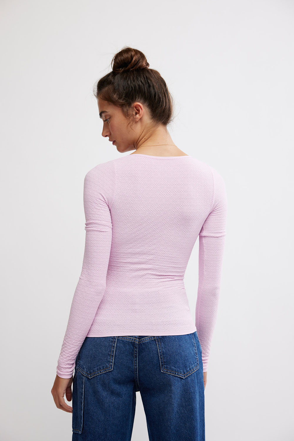 Free People - Love Letter LS - Pink - Back