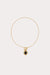 Petit Moments - Oval Pendant Necklace - Gold