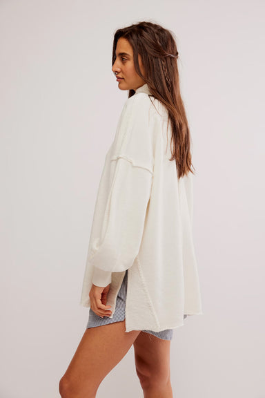 Free People - Wonderful Pullover - Coconut Milk - Side