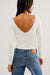 Free People - Duo Corset Long Sleeve - Ivory - Back