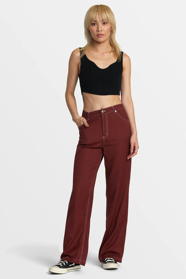 RVCA - Coco Pant - Madder Brown