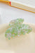 Pearl of the West - Vintage 6.2cm Hair Claw - Light Green