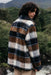 Finisterre - Stowe Blanket Jacket - Ecru Multi Check - Back