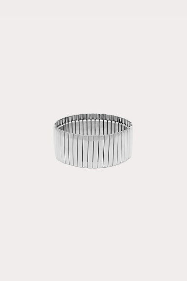 Petit Moments - Stretch Bangle - Silver