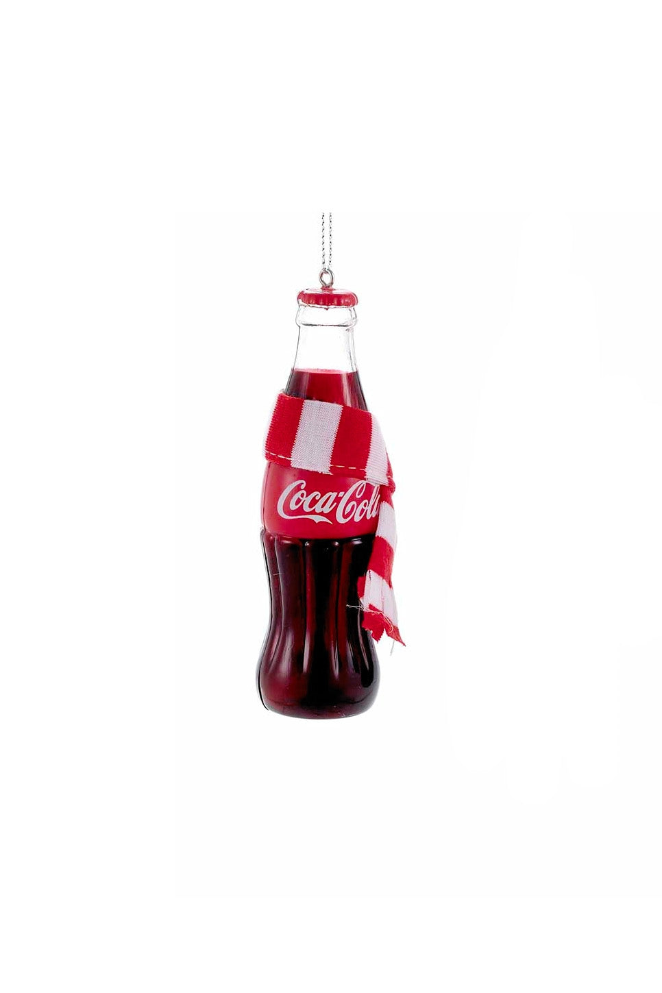 Kurt Adler - Coke Bottle w/ Scarf Ornament