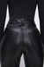 Good American - Good Icon Faux Leather Pant - Black - Detail