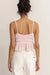 Rhythm - Babydoll Tank - Pink - Back