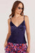 Mink Pink - Lumina Bias Slip Cami - Midnight