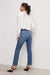 Good American - Good Curve Straight Jeans - Indigo - Back