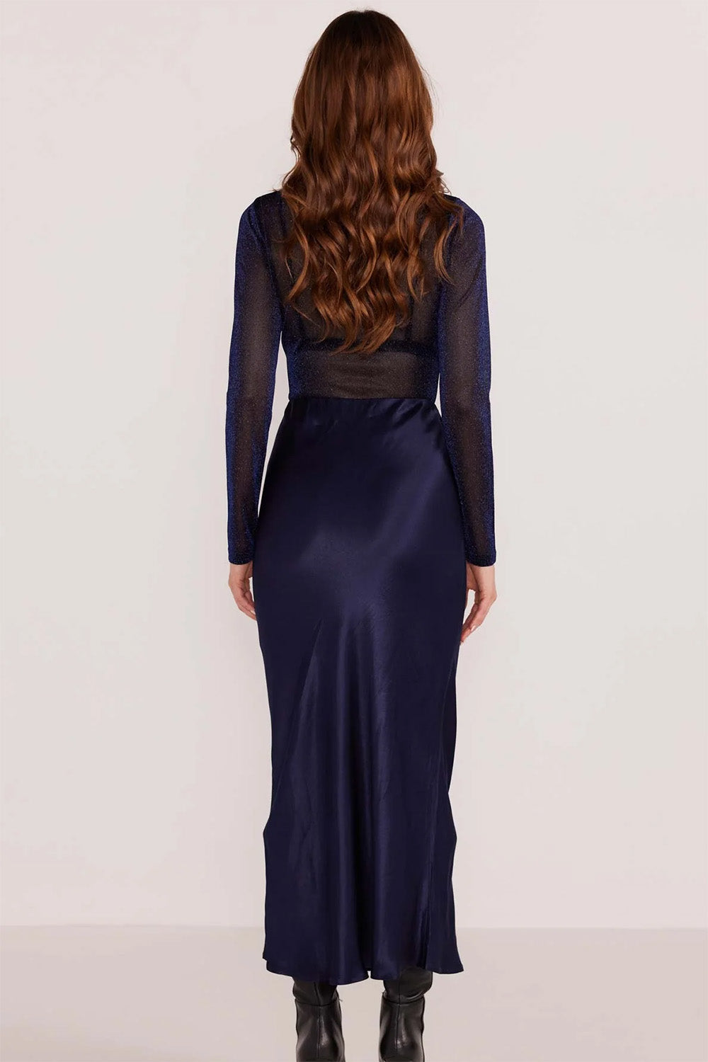 Mink Pink - Dahlia Sparkle Top - Midnight Sparkle - Back