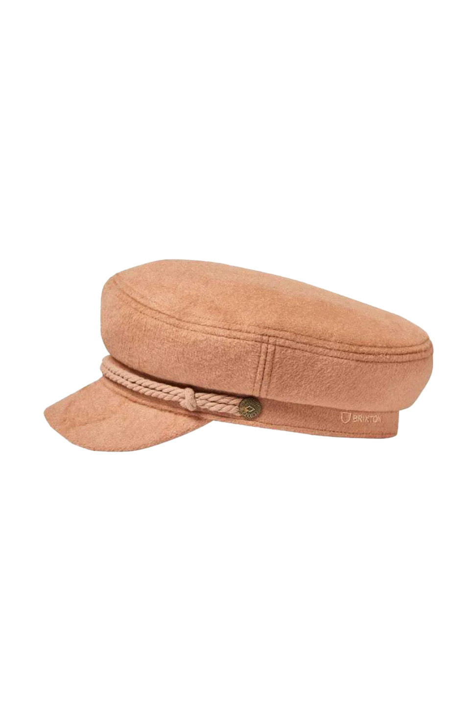 Brixton - Fiddler Cap - Rose Gold - Side