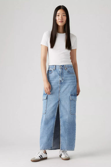 Levis - Ankle Column Cargo Skirt - Maximize the Moment - Front
