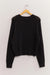 Double Zero - Zig Zag Sweater - Black - Back