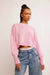 Free People - Easy Street Crop Pullover - Lollipop - Front