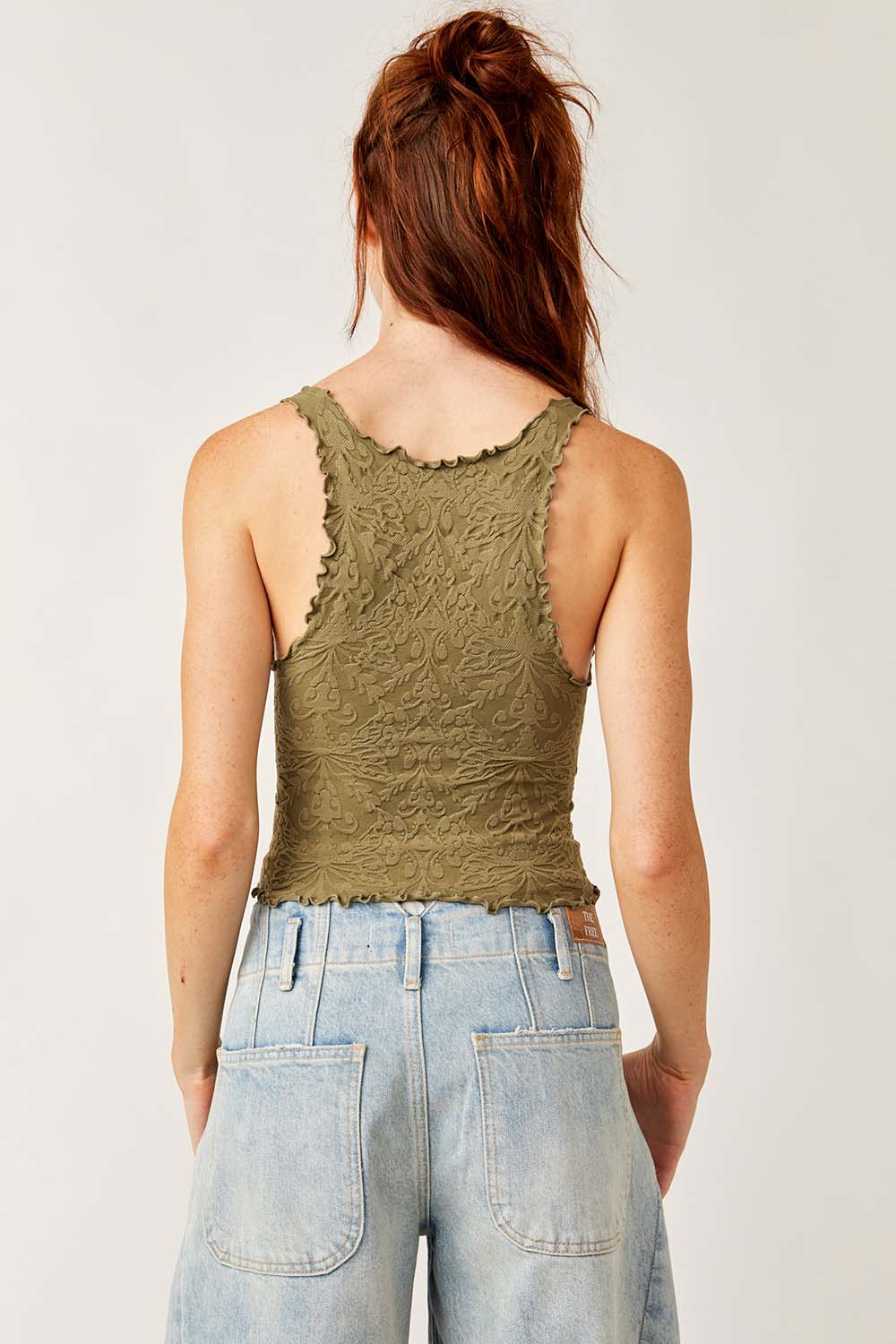 Free People - Here For You Cami - Ivy League - Back