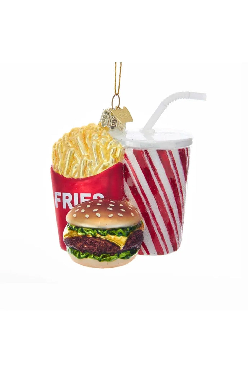 Kurt Adler - Noble Gems Fast Food Ornament