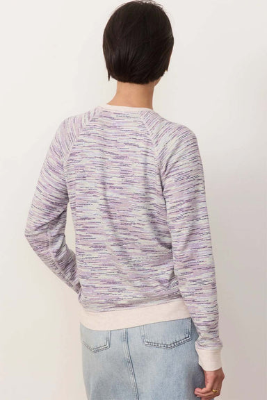 Marine Layer - Space Dye Reversible Raglan - Navy Space Dye - Back