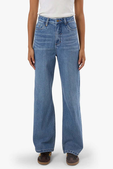 Thrills - Cherry Stretch Jean - Dark Dust Blue - Front