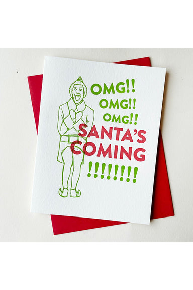 Steel Petal Press - Santa's Elf Card