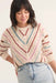 Marine Layer - Brooke Oversized Crewneck - Cream Multi - Profile