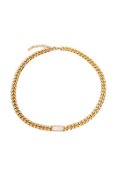 Pearl of the West - Madalena Chain - Gold Plated Stainless