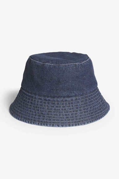 Thrills - Denim Bucket Hat - Indigo - Back